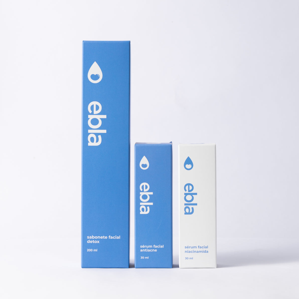 Kit com Sabonete Detox + Sérum Antiacne e  Sérum niacinamida