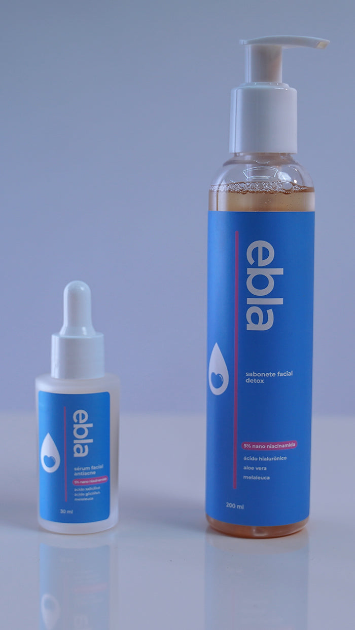 Kit 1 Sérum Antiacne + 1 Sabonete Facial Detox
