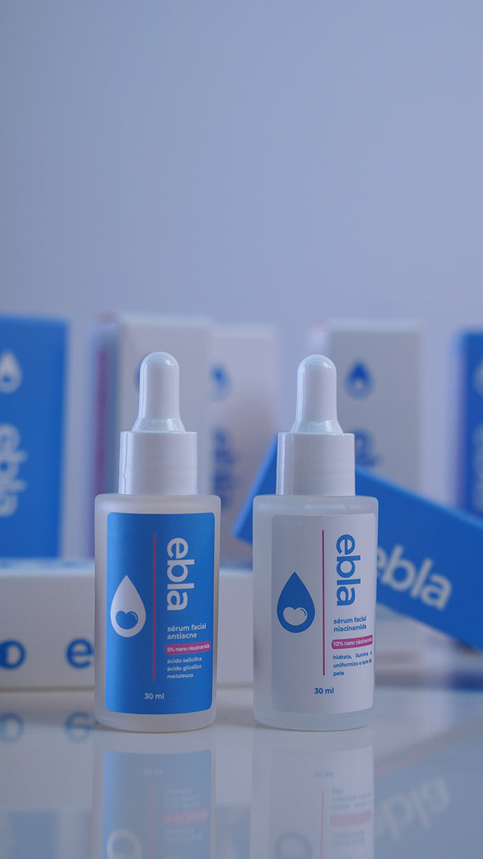 Kit 1 Sérum 10% Nano Niacinamida + 1 Sérum Antiacne