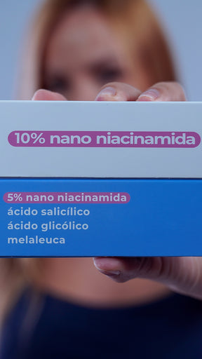 Kit 1 Sérum 10% Nano Niacinamida + 1 Sérum Antiacne