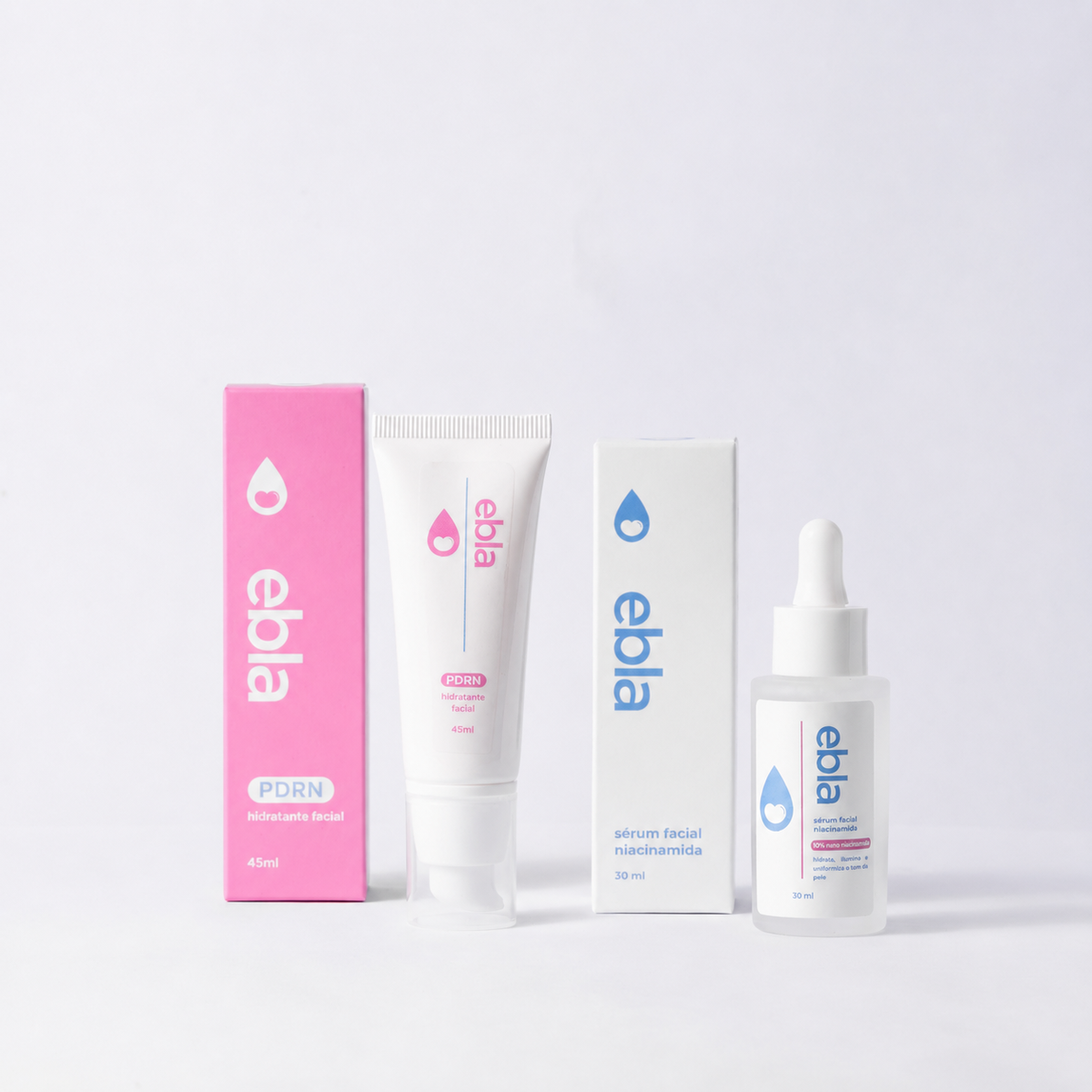 Kit com Hidratante e Sérum Niacinamida